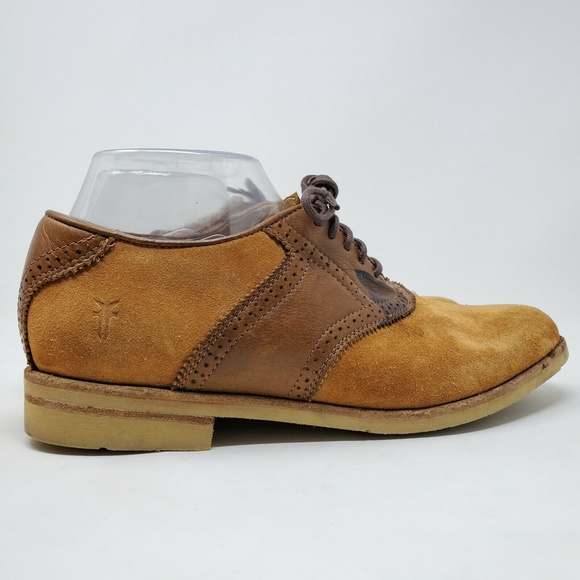 Frye Jill Saddle Leather Lace Up Oxford shoes - Picture 5 of 12